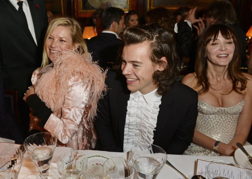 Kate Moss and Harry Styles