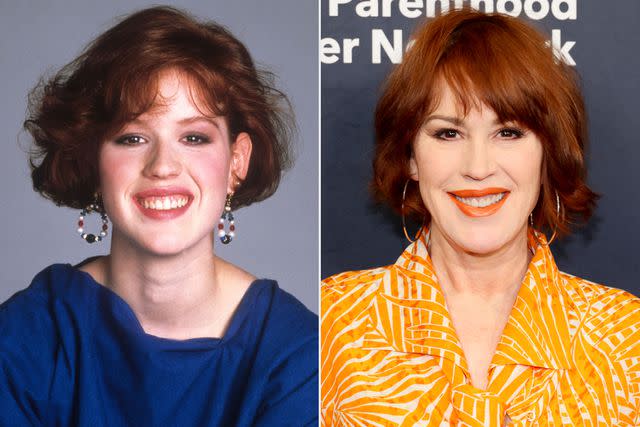 <p>Mary Evans/UNIVERSAL PICTURES/Ronald Grant/Everett; Dia Dipasupil/Getty</p> Molly Ringwald in 1994 and in 2024