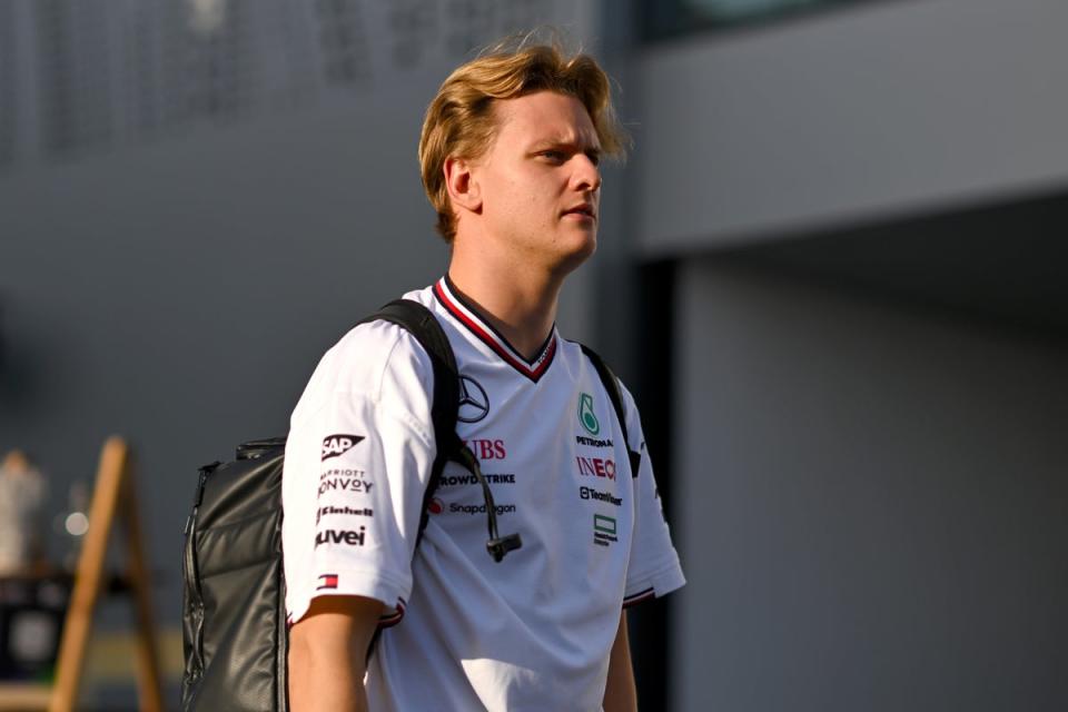 Mick Schumacher is eyeing a spot back on the grid after being dropped by Haas in 2022 (Getty Images)