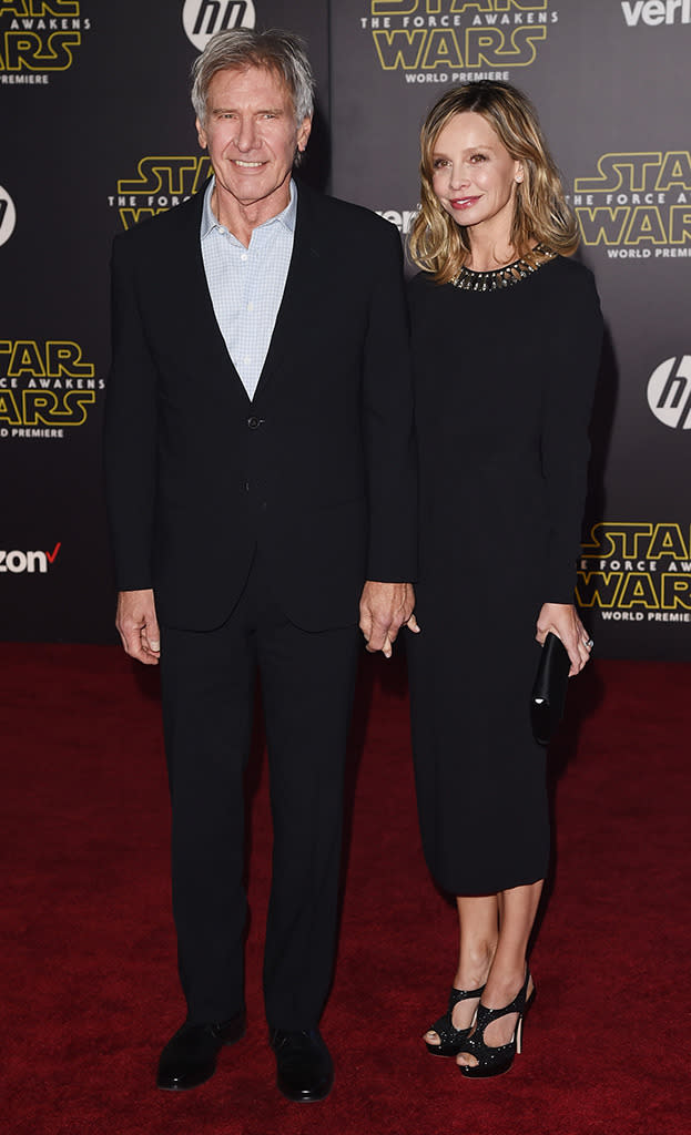 Harrison Ford and Calista Flockhart 