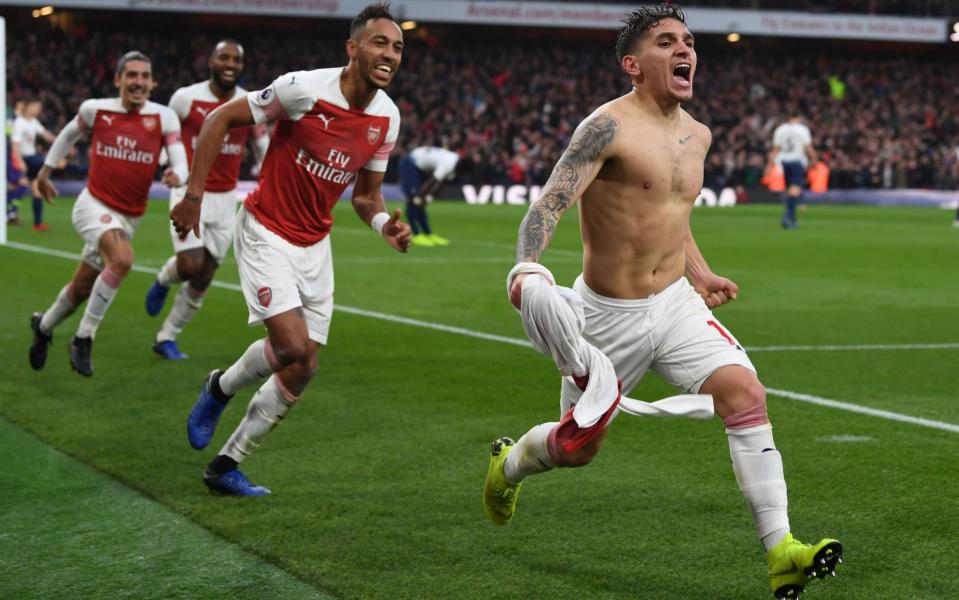 Lucas Torreira has established himself in the Arsenal team since his summer move from Sampdoria  - Arsenal FC