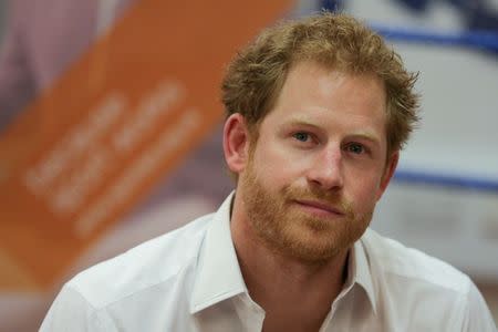 Prince Harry visits the Double Jab Boxing Club in South East London on June 6, 2016 to support Sport for Social Development initiatives. REUTERS/Daniel Leal-Olivas/Pool