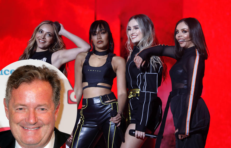 Piers Morgan and Little Mix have reignited their feud (Credit PA Images)