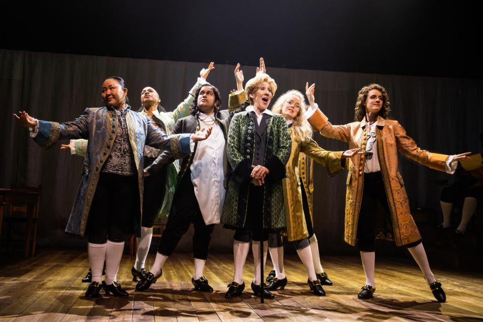 1776 Actress Says She's Giving '75 Percent' on Broadway But 'Salary Is Good' in Candid Interview. Credit: Evan Zimmerman for Murphy Made
