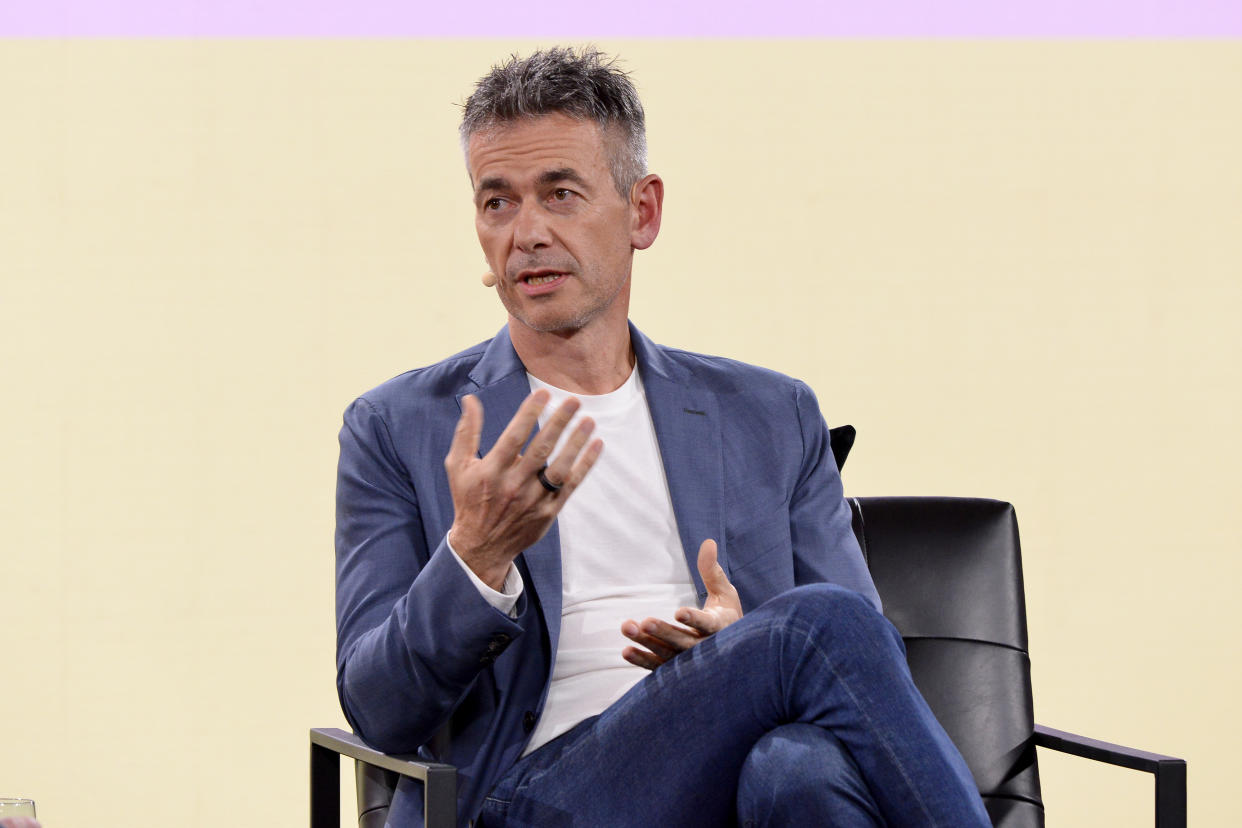 Robert Kyncl, CEO of Warner Music Group speaks onstage during Vox Media's 2023 Code Conference at The Ritz-Carlton, Laguna Niguel on September 26, 2023 in Dana Point, California. (Photo by Jerod Harris/Getty Images for Vox Media)