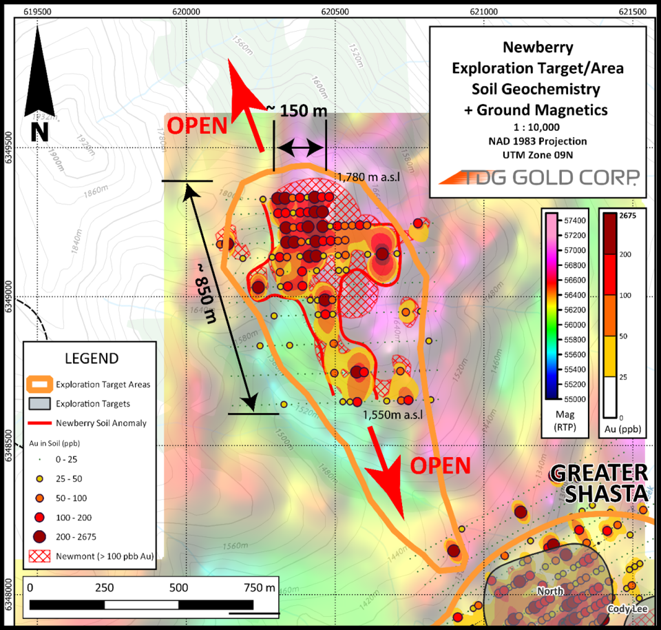 TDG Gold Corp., Wednesday, January 25, 2023, Press release picture