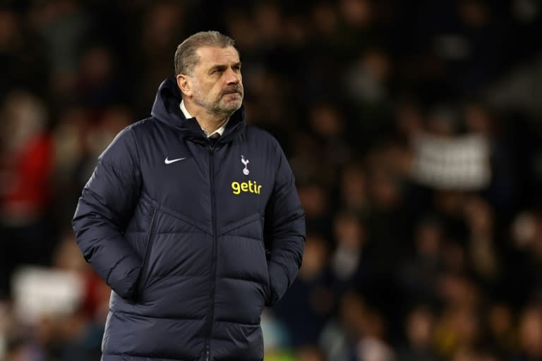 Tottenham boss Ange Postecoglou (HENRY NICHOLLS)