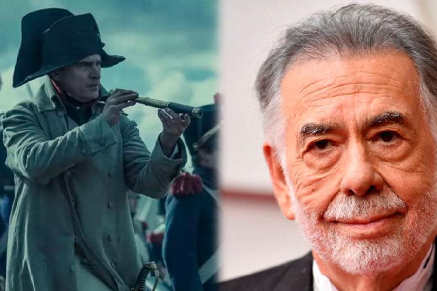 Napoleón: Francis Ford Coppola se deshace en elogios hacia el trabajo de Ridley Scott