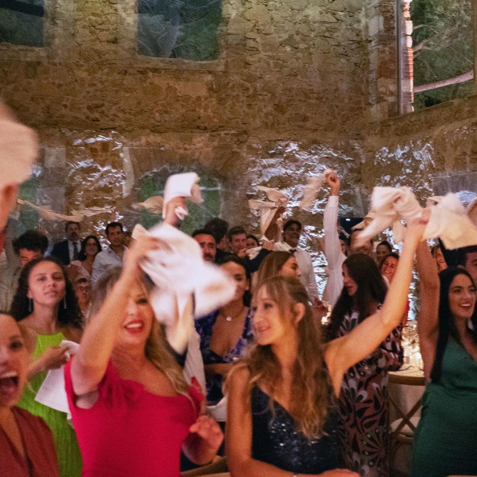 Invitados en la boda de Jordi Cruz y Rebecca Lima