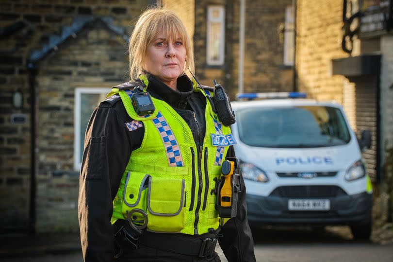 Oldham actress Sarah Lancashire as Catherine Cawood in hit TV drama, Happy Valley