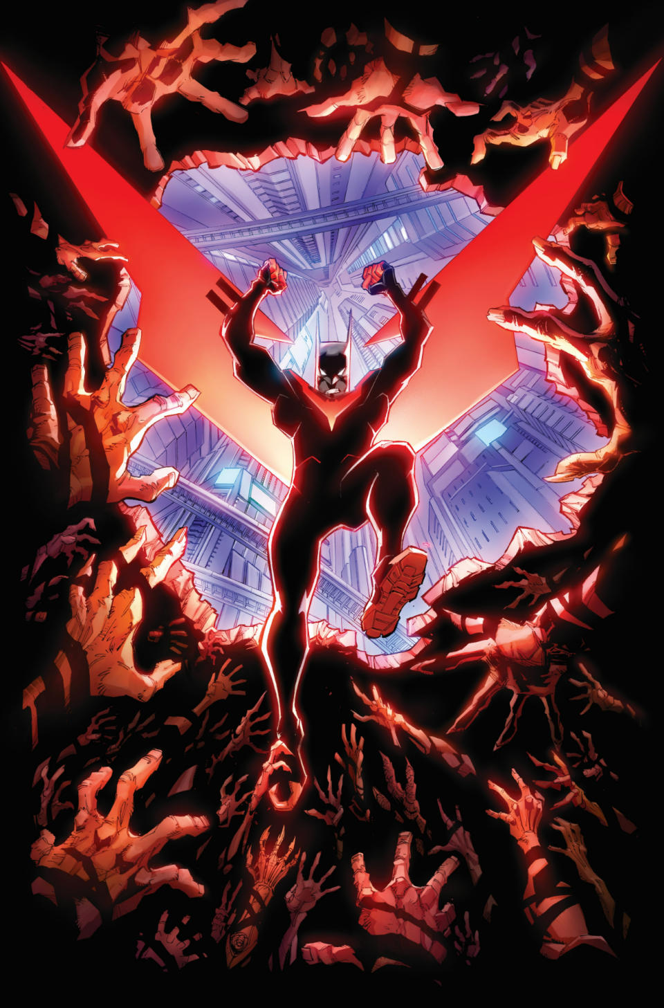 Batman Beyond: Neo-Gothic #1 cover art