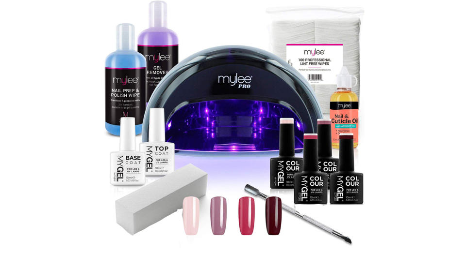 Mylee Complete Professional Gel Nail Polish LED Lamp Kit 