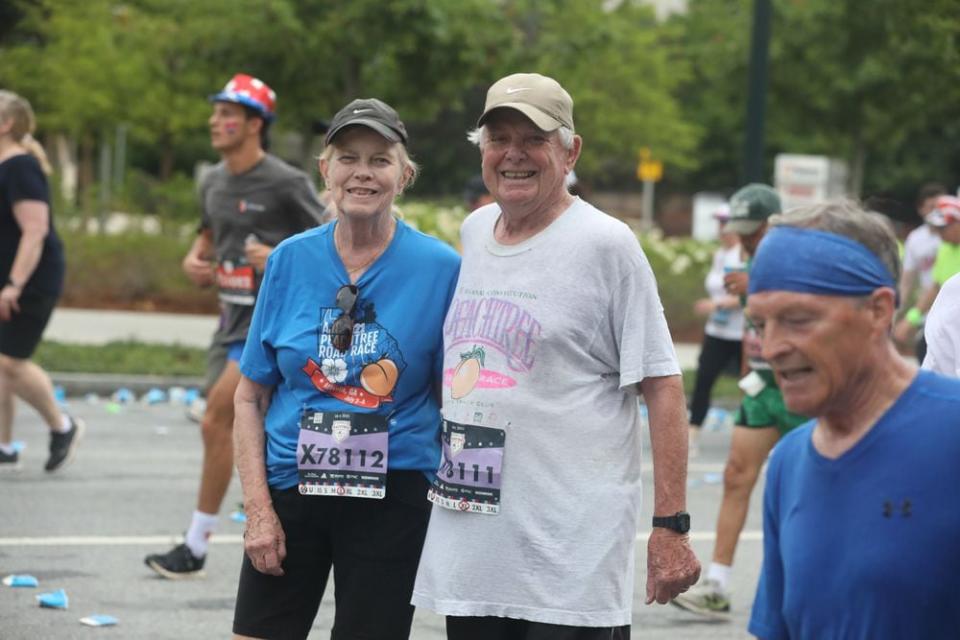 Here are some more photos from the 2023 Peachtree Road Race.