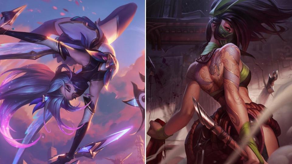 Everyone agrees that Star Guardian Akali's voice lines were perfect. But the new voice lines to replace the old regular Akali VO faced tons of backlash from the LoL community. (Photo: Riot Games)