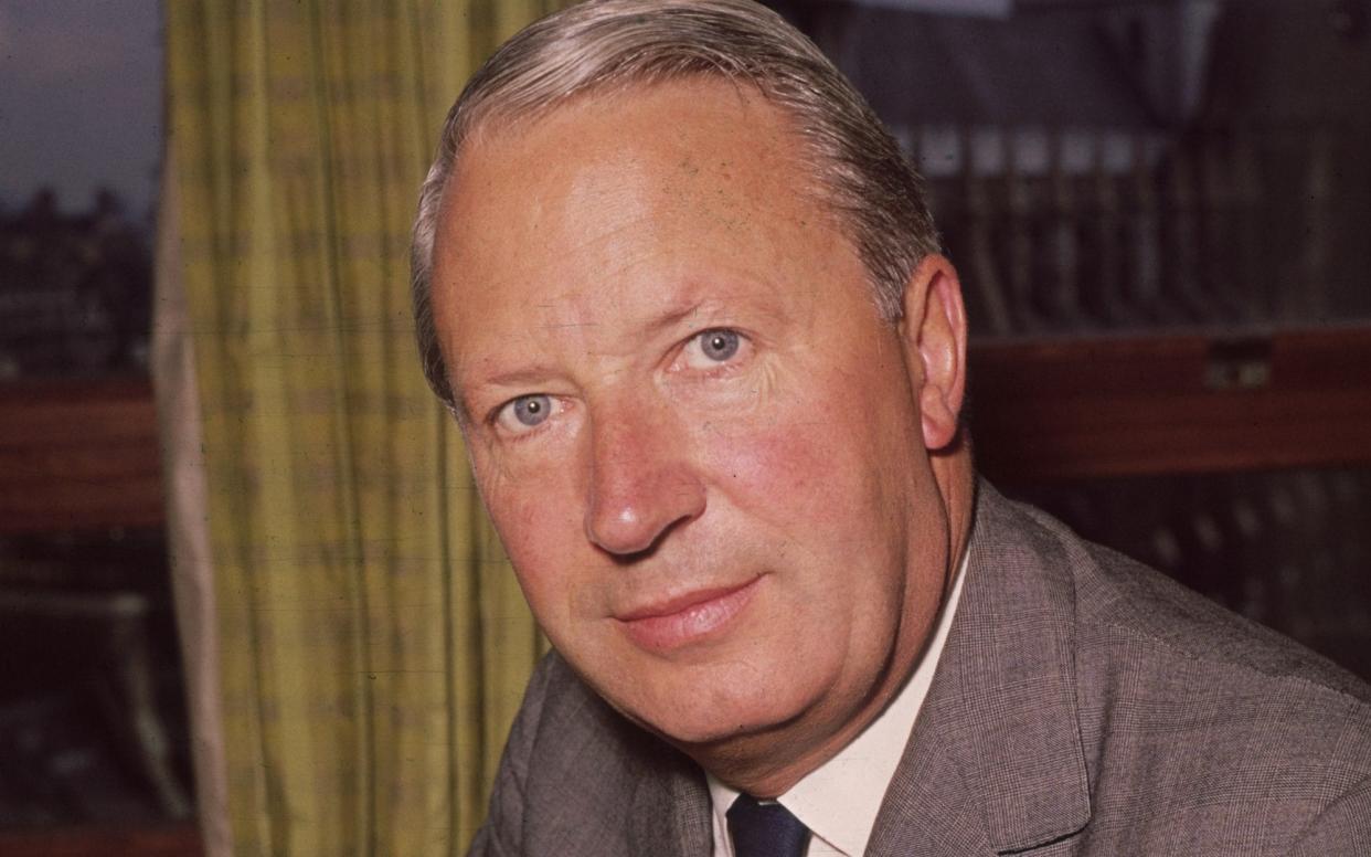 Sir Edward Heath, who died in 2005 - HULTON ARCHIVE