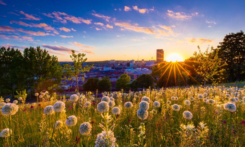 Sheffield sunset