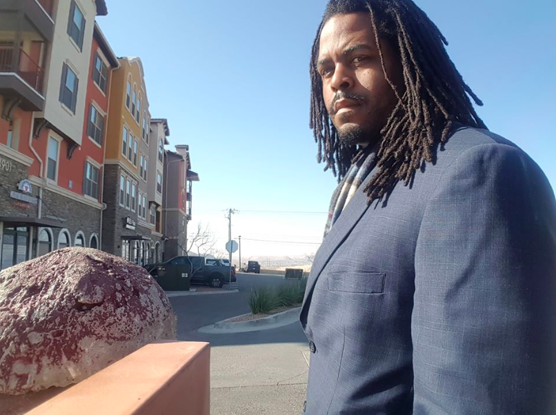 Timothy E. Nelson was hanging out in a Dunkin’ location in Santa Fe, N.M., when he says he was kicked out for looking suspicious. (Photo: Courtesy of Timothy E. Nelson/Facebook)