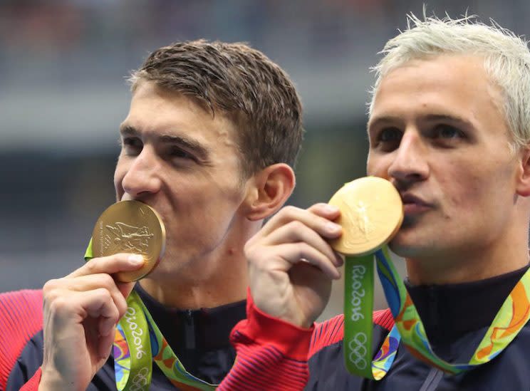 Phelps, Lochte take gold