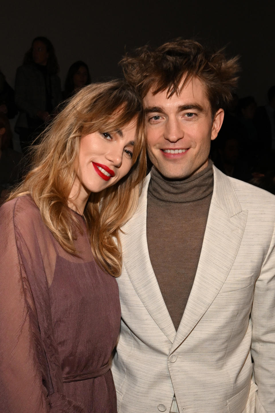 Closeup of Suki and Robert