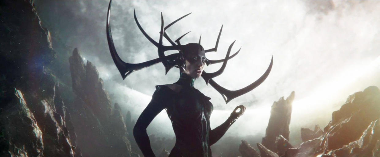 Cate Blanchett as Hela in <em>Thor: Ragnarok.</em> (Photo:Walt Disney Studios Motion Pictures/Marvel Studios)