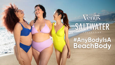 With Gillette Venus’ support, The Saltwater Collective is launching a new collection, uniquely designed in response to what Canadian women are looking for from their swimwear. (Photo: Business Wire)