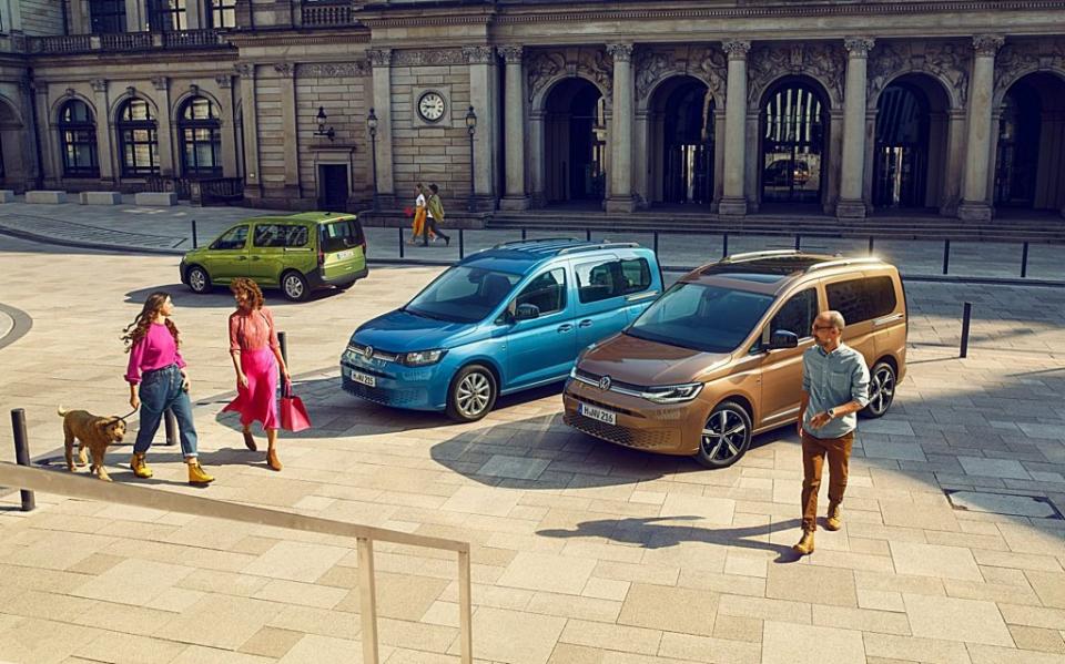VWCV全新2021年式Caddy歐洲搶先上市，車型編成與性能數據完整公
