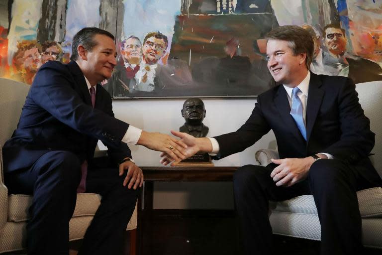Ted Cruz forced from restaurant by anti-Brett Kavanaugh protest as controversy over Supreme Court hearing turns toxic