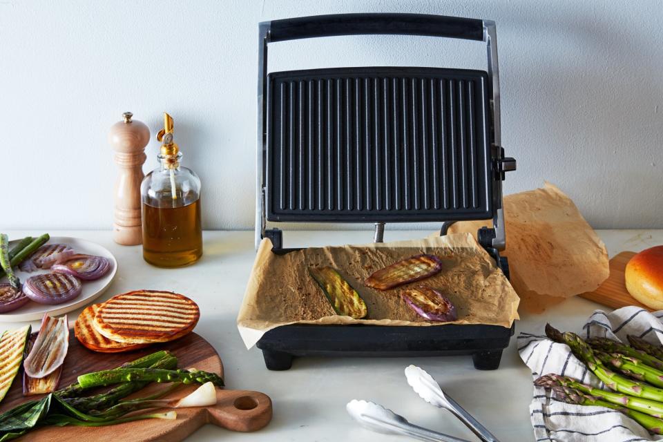 panini pan as grill