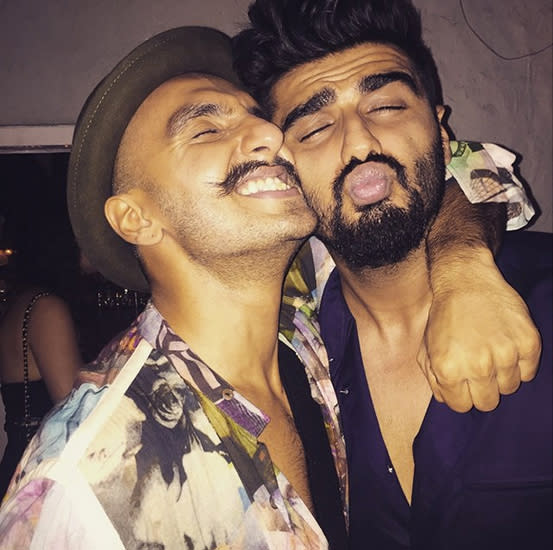 Ranveer Singh and Arjun Kapoor. Image: Instagram.com/karanjohar