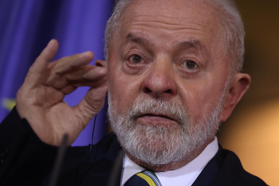 President Lula urged peace (EPA)