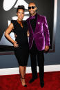 LOS ANGELES, CA - FEBRUARY 12: Musicians Alicia Keys (L) and Swizz Beatz arrive at the 54th Annual GRAMMY Awards held at Staples Center on February 12, 2012 in Los Angeles, California. (Photo by Larry Busacca/Getty Images For The Recording Academy)