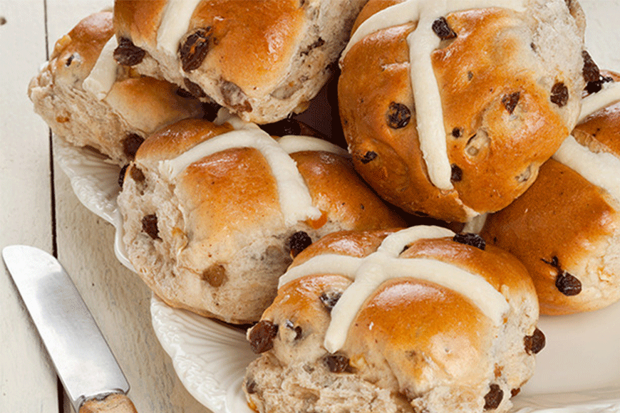 For those who don't want to splurge this Easter but don't want to miss out on the scrumptious buns either, why not opt for this healthy yet delicious <a rel="nofollow" href="https://au.lifestyle.yahoo.com/food/recipes/r/26782280/sugar-free-and-gluten-free-hot-cross-buns/" data-ylk="slk:sugar-free and gluten-free hot cross bun recipe;elm:context_link;itc:0;sec:content-canvas" class="link ">sugar-free and gluten-free hot cross bun recipe</a>?<br><br>sweetlife.com.au