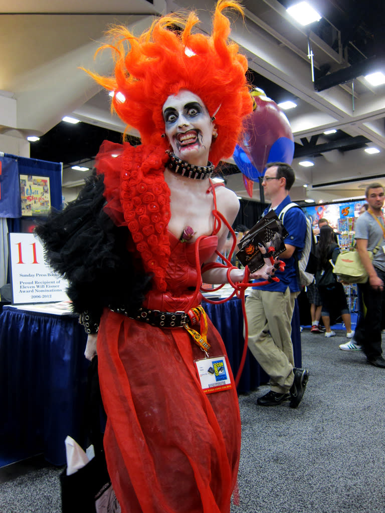 A frightening flash of orange - San Diego Comic-Con 2012 Costumes