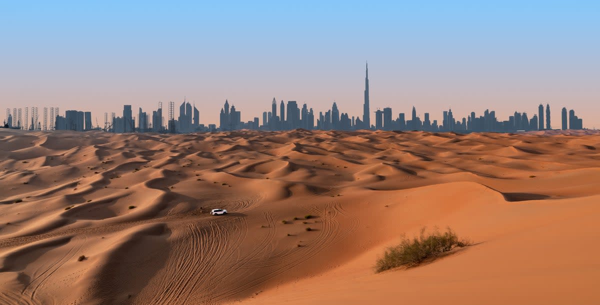 The desert is only a 30-minute drive away from the city (Getty Images/iStockphoto)