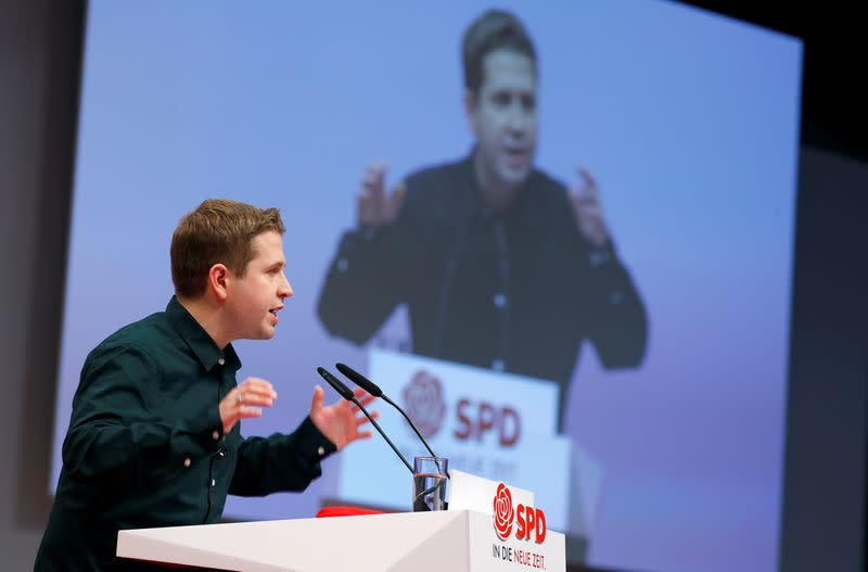 Social Democratic Party (SPD) meeting in Berlin