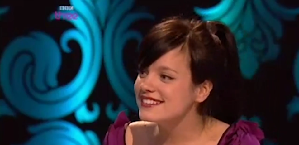 Lily Allen interviewed a number of star guests on the show. <em>Copyright [BBC]</em>