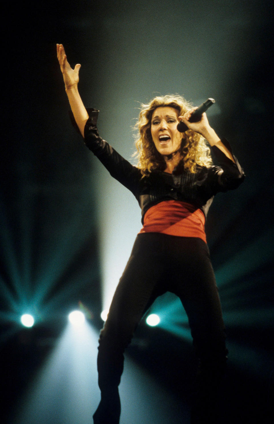 Celine Dion during Celine Dion in Concert - September 3, 2006 at Madison Square Garden in New York City, New York, United States. (Photo by Ke.Mazur/WireImage)