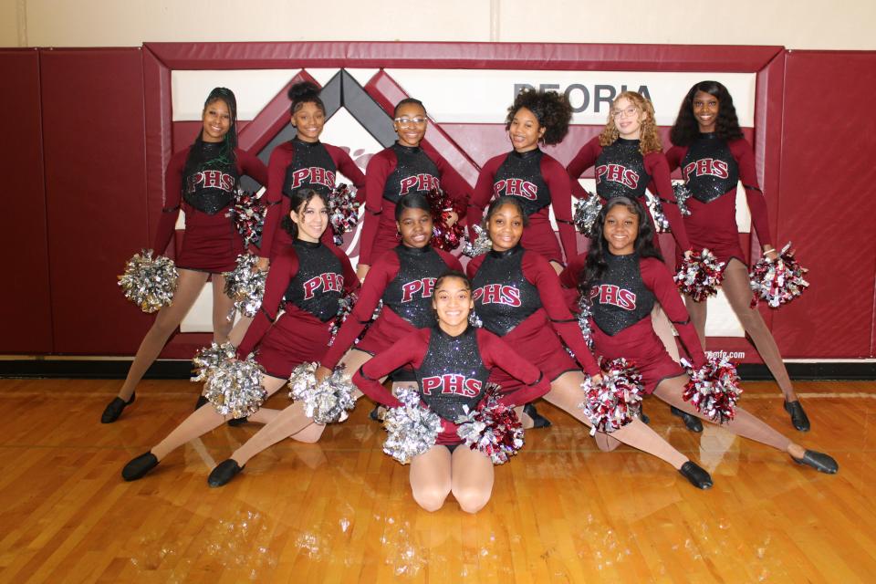 The Peoria High School competitive dance team qualified for the 2024 Illinois High School Association state finals in Bloomington.