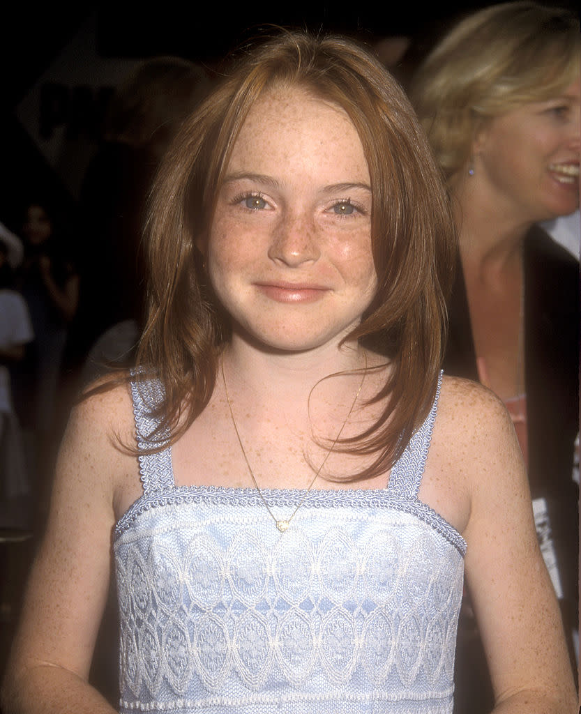 lindsay lohan parent trap premiere