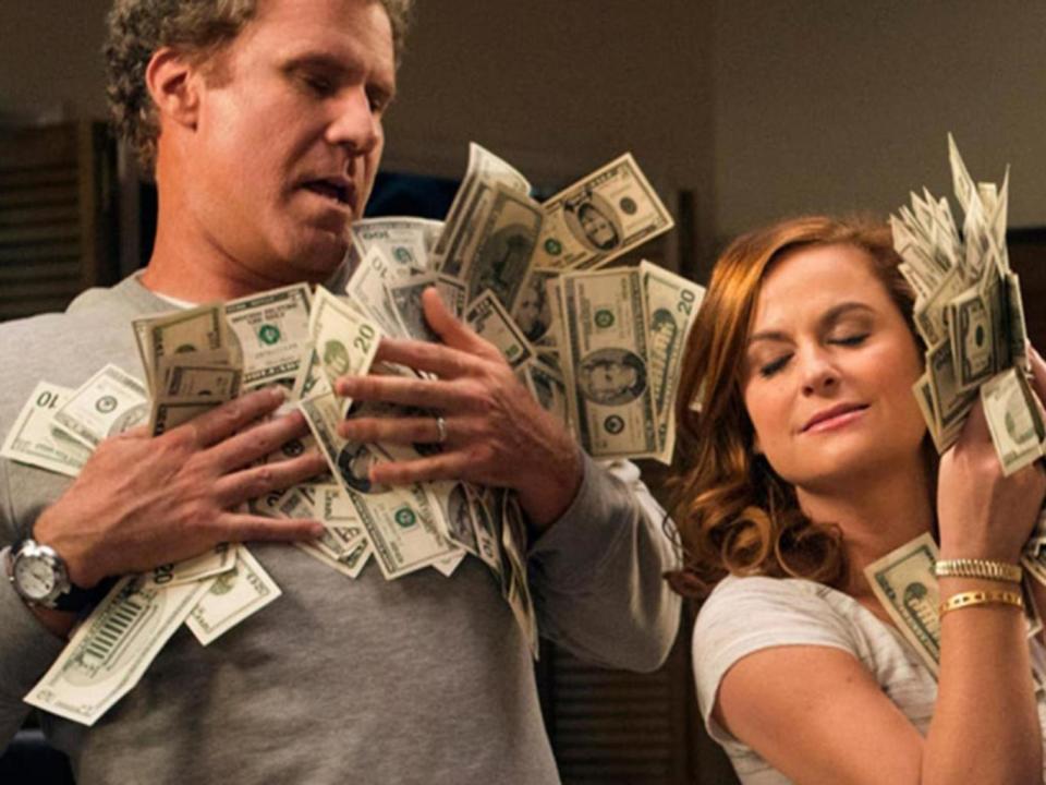 Ferrell and Amy Poehler as Scott and Kate Johansen in 'The House'