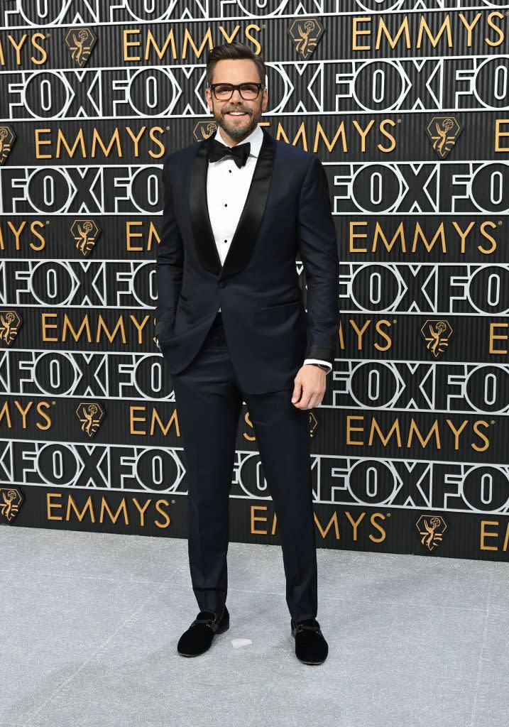 joel mchale at 75th primetime emmy awards