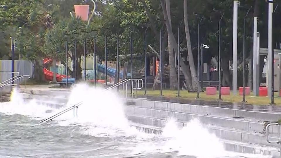 Cyclone Kirrily is preparing to make landfall on Thursday night. Picture: Supplied