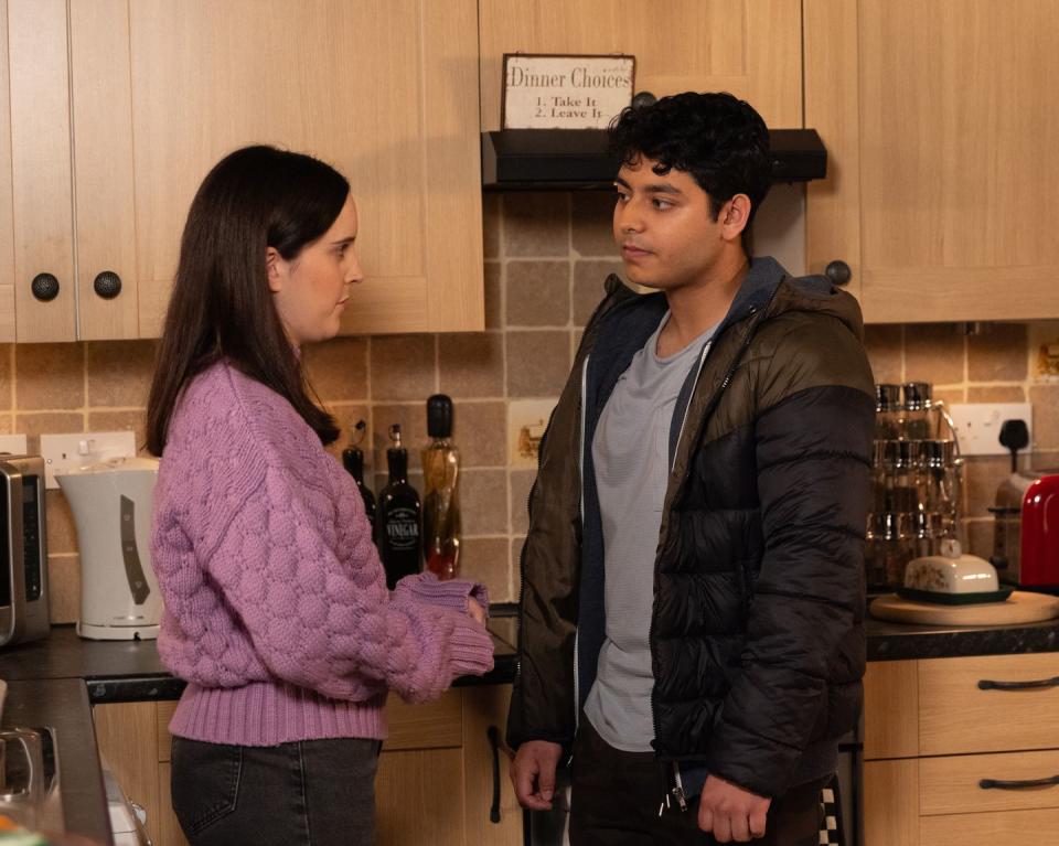 amy barlow, aadi alahan, coronation street