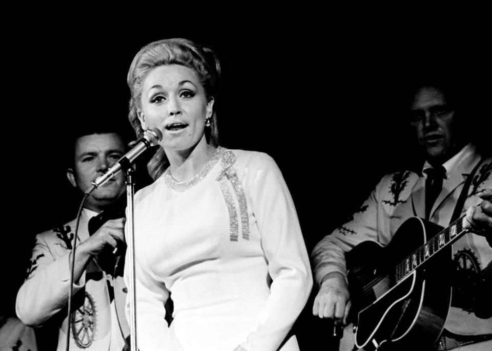 Dolly Parton was born in Pittman Center, Tenn., in 1946. Here, Parton sings 