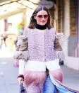 <p>Light colored lenses, like Olivia Palermo's pink tinted frames, draw attention to the shades while also highlighting the focal points of your face.</p>