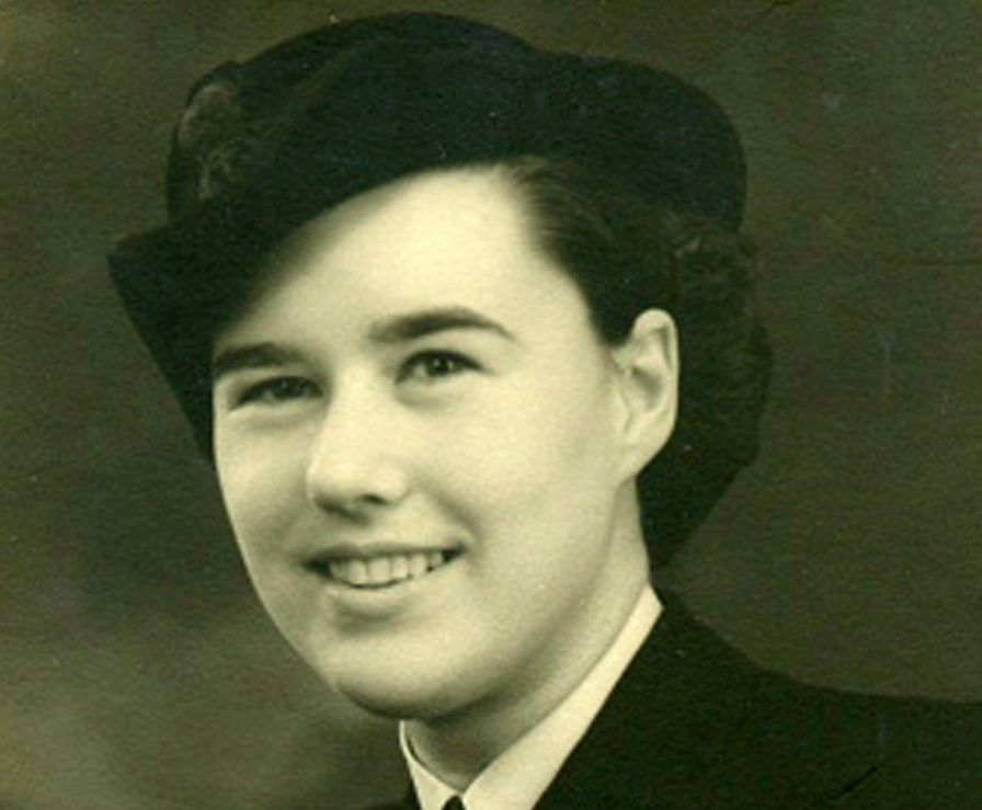 <em>Mrs Robins taught herself German and Morse Code and eavesdropped on messages from U-boats during WWII (SWNS)</em>