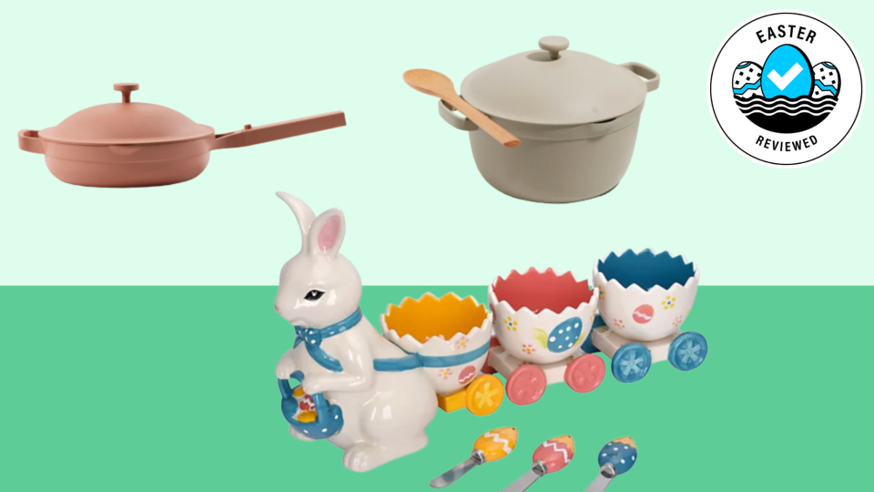 Decorate your home with Easter essentials and save on everything from cookware to centerpieces right now.