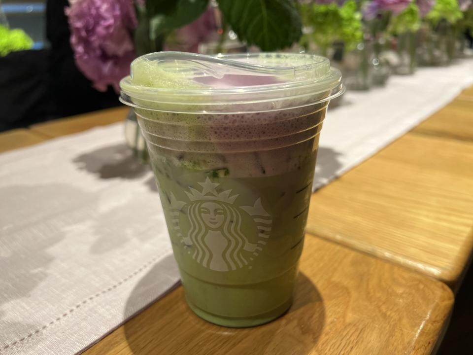 starbucks spring menu