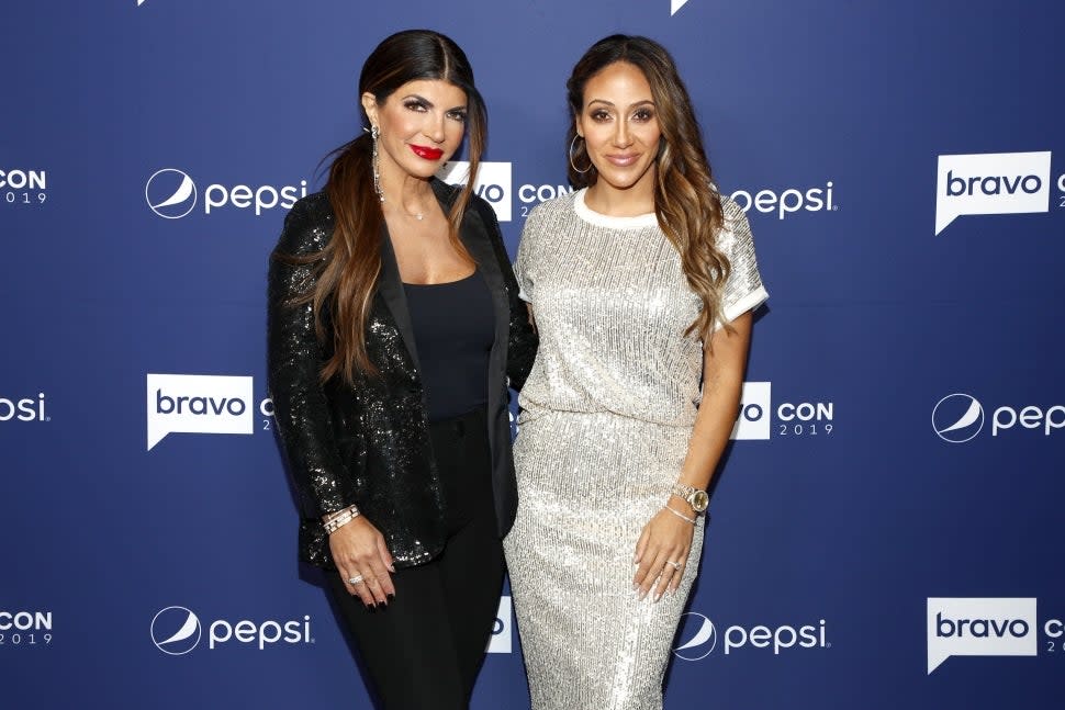 Teresa Giudice and Melissa Gorga attend BravoCon 2019