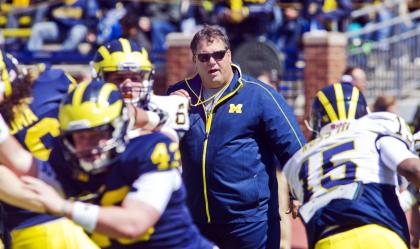 Can Brady Hoke and the Wolverines bounce back from a difficult 7-6 season? (AP)